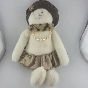 Woof And Poof 2012‎ Snow Girl Woman Fancy Pearls  Tutu Hat